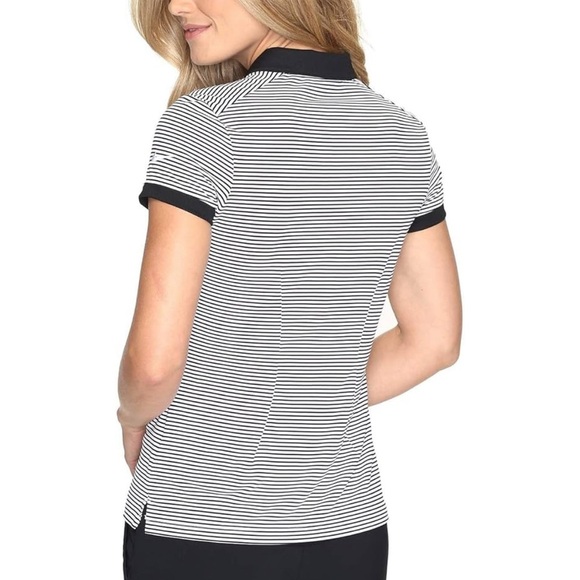 NIKE Victory Golf Stripe Polo Polo Shirt - Picture 9 of 11